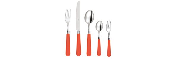 Cutlery series Helios Orange