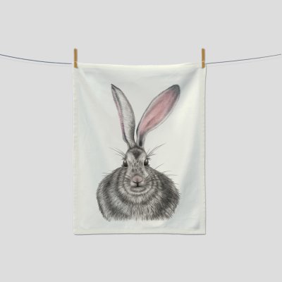 kitchen towel rabbit