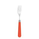 dinner fork orange