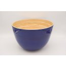 Bamboo bowl Blue mat Bowl (18 x 7 cm, d x H)