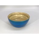 Bamboo bowl Blue mat Bowl (18 x 7 cm, d x H)