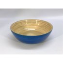 Bamboo bowl Blue mat Bowl (18 x 7 cm, d x H)