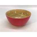 Bambusschale Pink matt Bowl (18 x 7 cm, d x H)