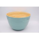 Bambusschale Eisblau matt Bowl (18 x 7 cm, d x H)