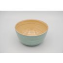 Bambusschale Eisblau matt Bowl (18 x 7 cm, d x H)