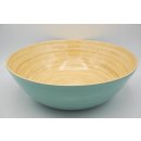 Bambusschale Eisblau matt Bowl (18 x 7 cm, d x H)