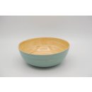 Bambusschale Eisblau matt Bowl (18 x 7 cm, d x H)