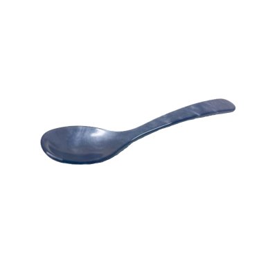 egg spoon mother of pearl white